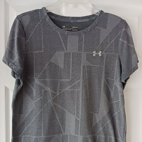 Hurley Women's Short Sleeve T-Shirt Grey Graphic Size Large Active Sport Wear - Picture 1 of 7